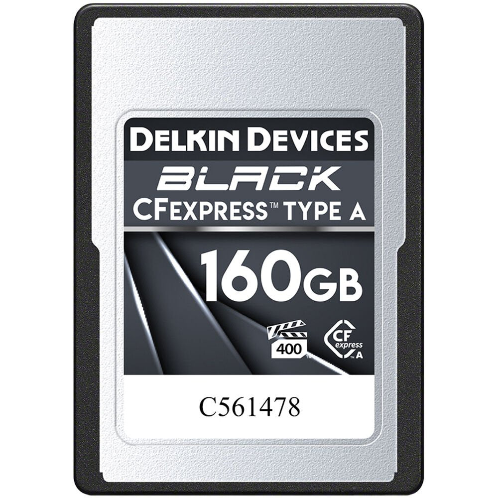 Delkin Devices 160GB BLACK CFexpress Type A Memory Card - cambuy-lives Delkin Devices 160GB BLACK CFexpress Type A Memory Card - cambuy-lives